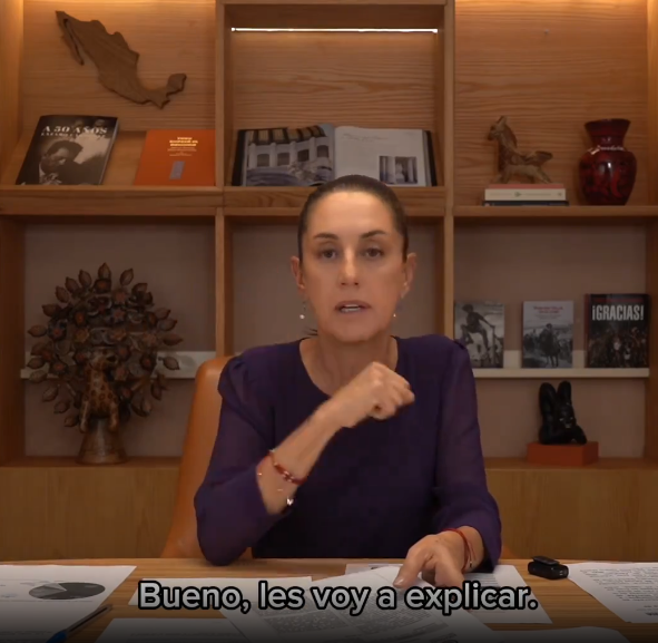 Sheinbaum explica la reforma al Poder Judicial - Renunciare a elegir a los ministros de la Corte